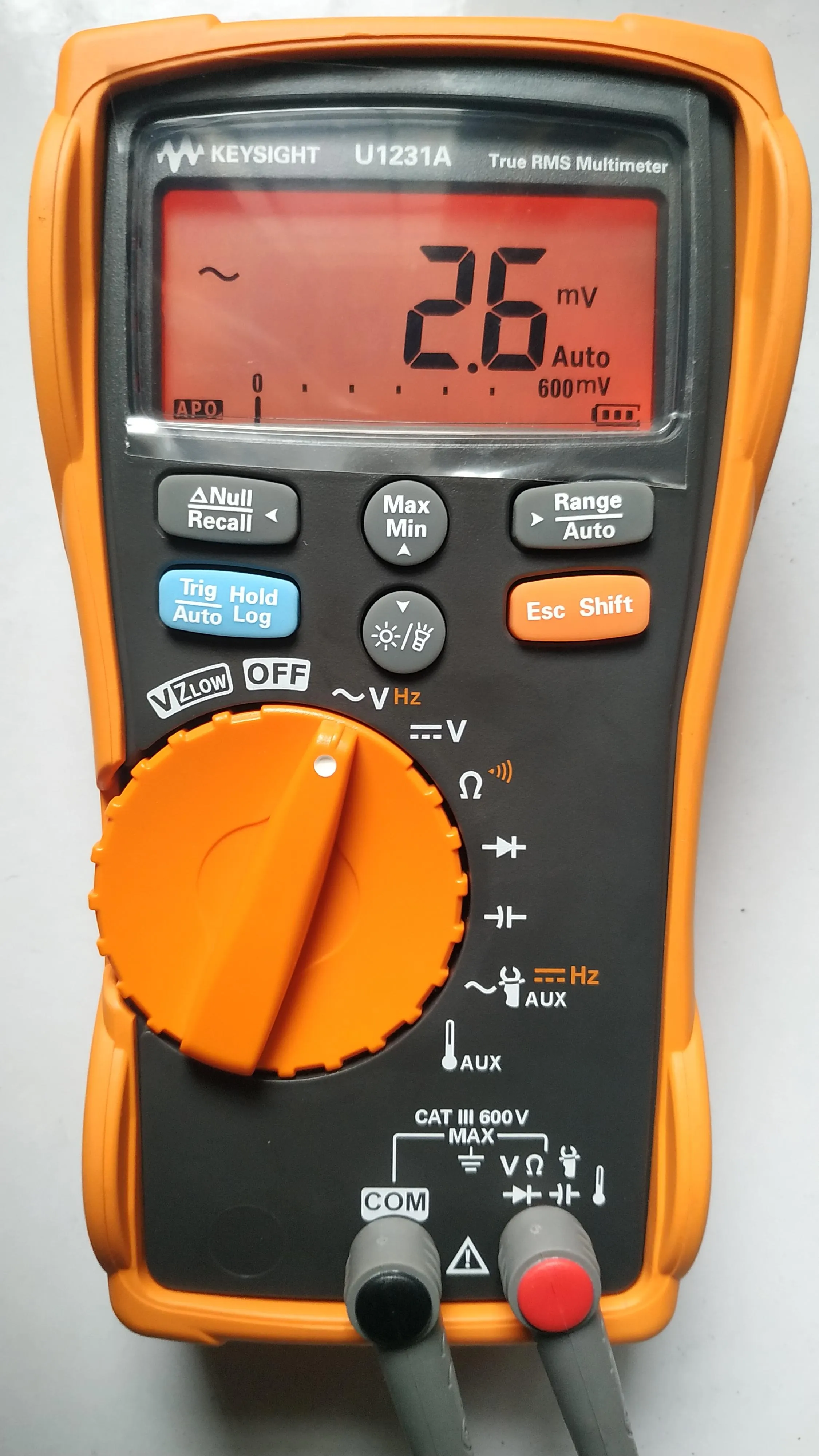  Has a backlit display