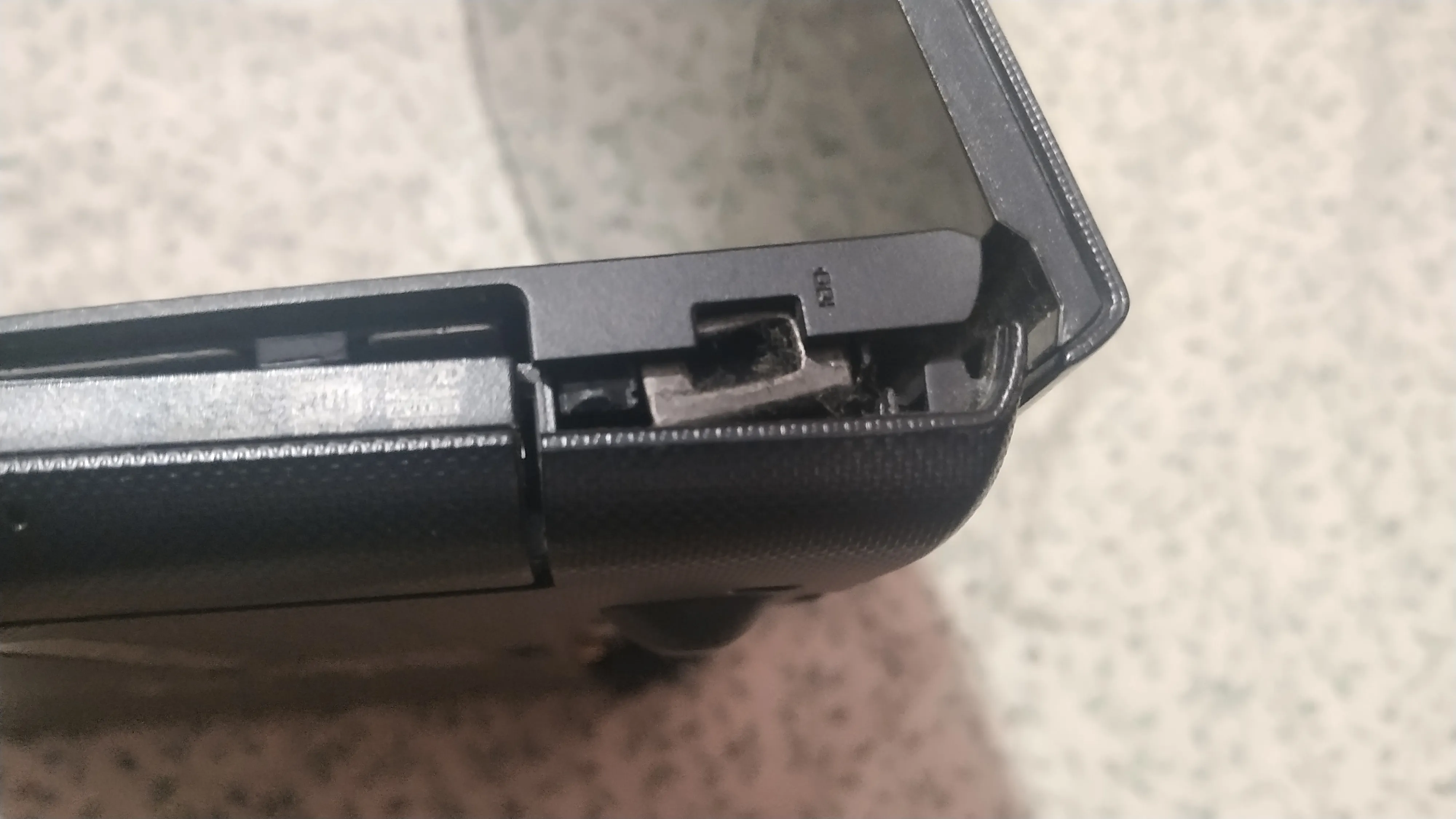 The broken hinge that