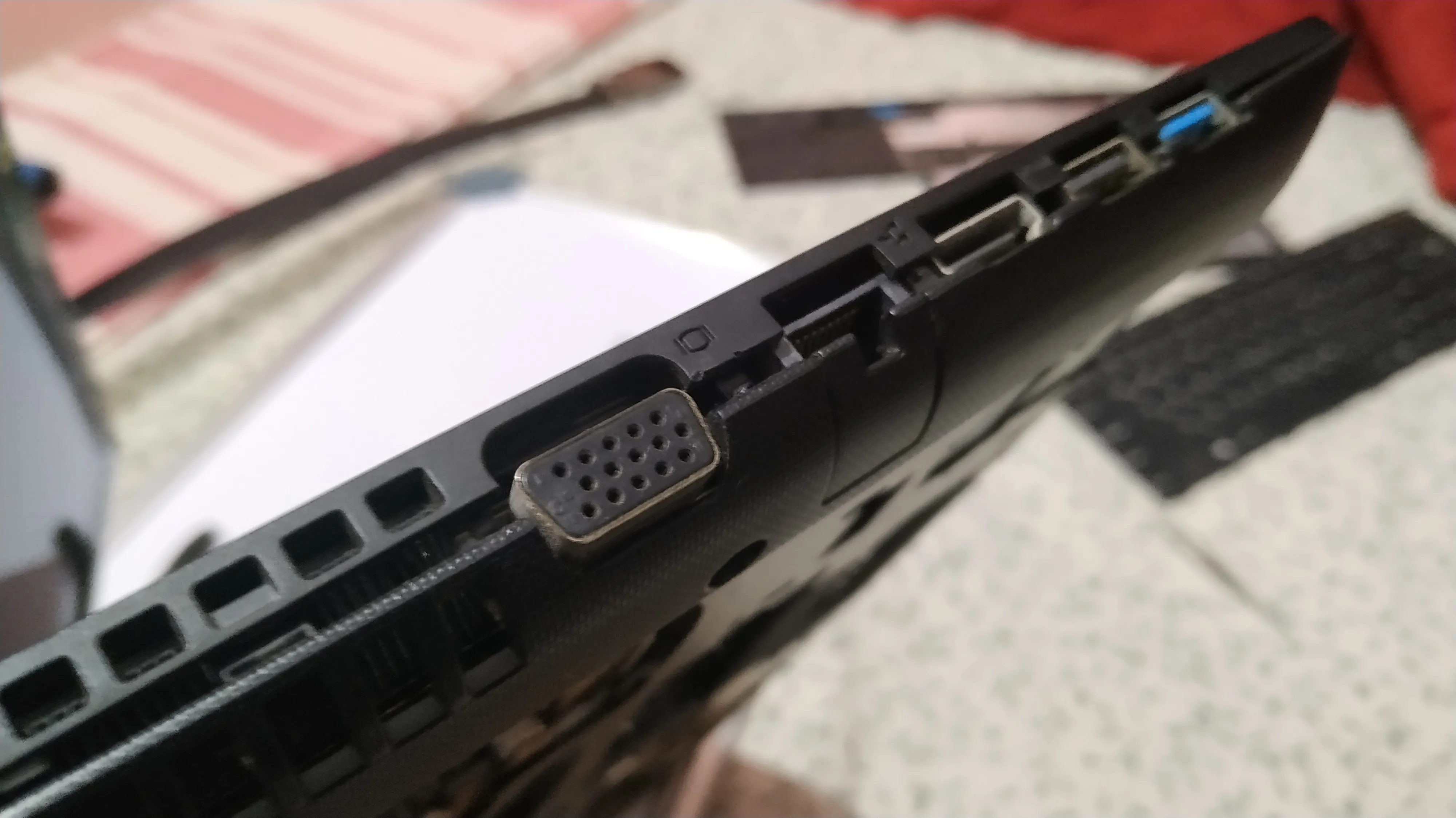  Took the help of a metallic ruler 