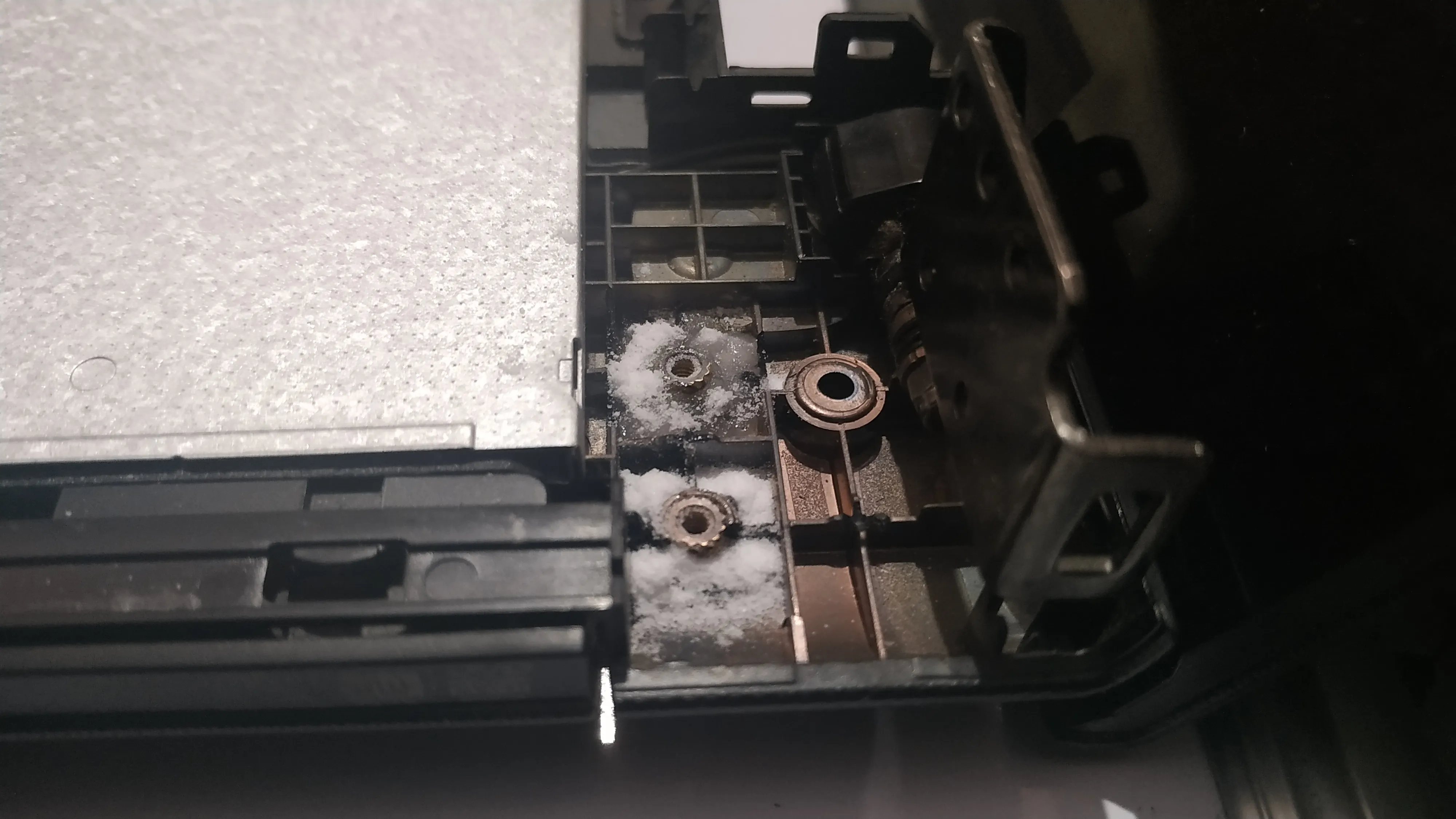 Another layer of baking soda