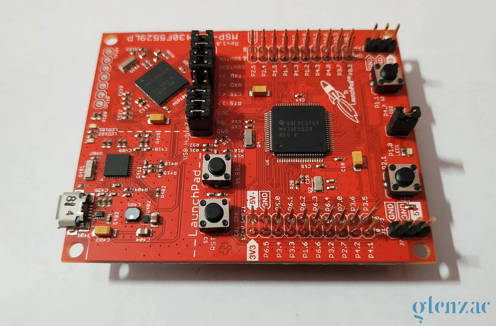 MSP430F5529 board