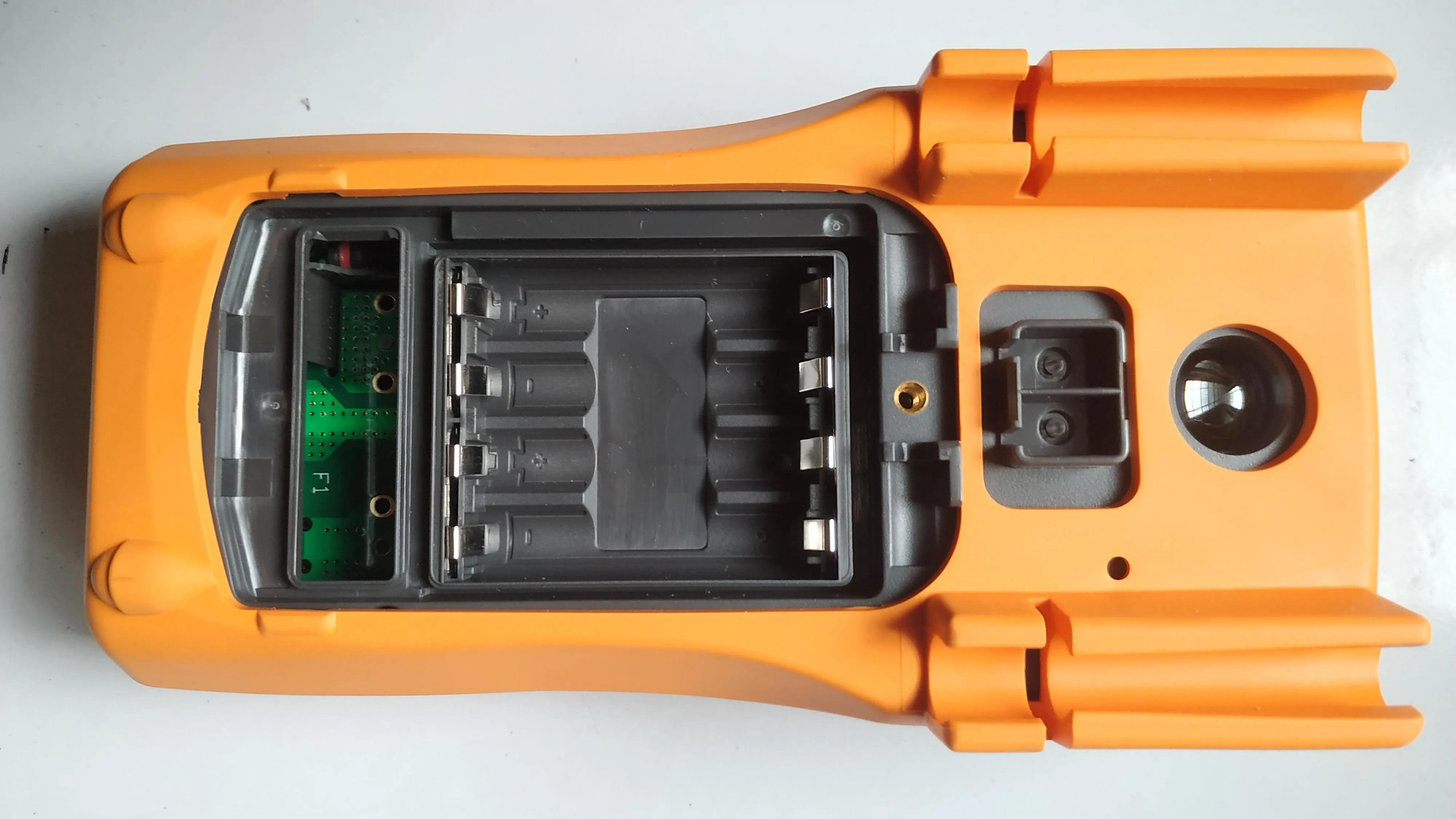  Removed the back panel to put in the batteries